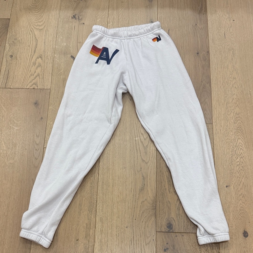 Aviator Nation white XS Joggers
